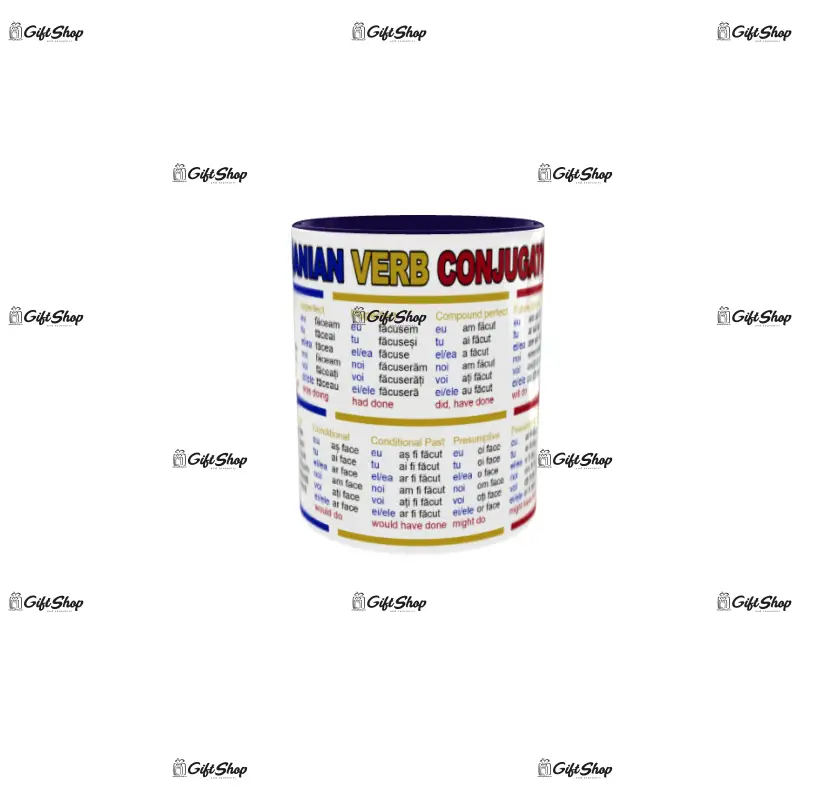 Romanian verb conjugation, cana ceramica, 330ml, model cgs1731